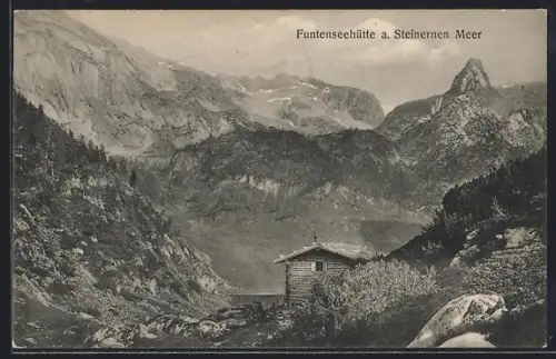 AK Funtenseehütte, Berghütte a. Steinernen Meer