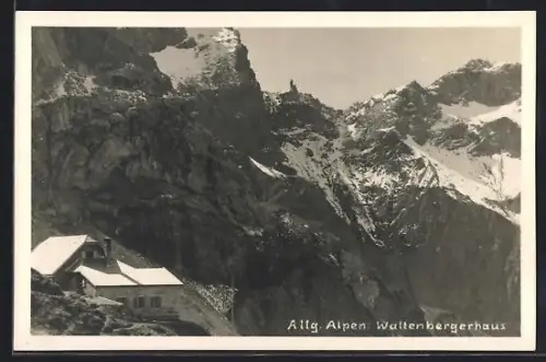 AK Waltenbergerhaus in den Allgäuer Alpen