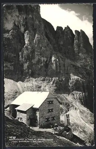 AK Rifugio Vicenza, Panorama al Sassolungo