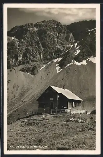 AK Oberzalimhütte, Berghütte mit Umgebung