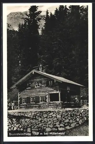 AK Brunnstein-Hütte, Berghütte bei Mittenwald