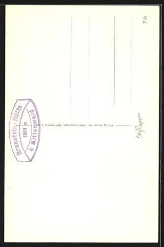 AK Brunnstein-Hütte, Berghütte bei Mittenwald