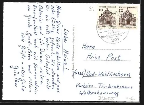 AK Westerstede, Jugendherberge, Kreiskrankenhaus, Hössenbad, Hermannsplatz