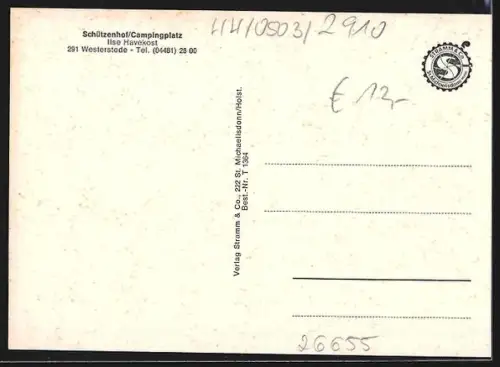 AK Westerstede, Pension Schützenhof u. Campingplatz, Mehrfachansicht