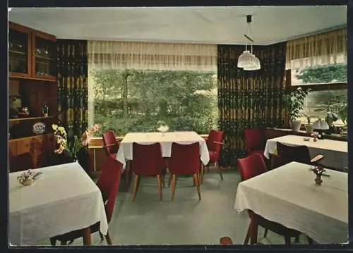 AK Freudenstadt /Sch., Gunters Kurhof im Obertal, Innenansicht