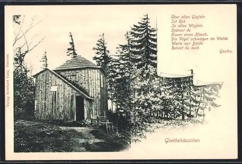 AK Ilmenau, Goethehäuschen