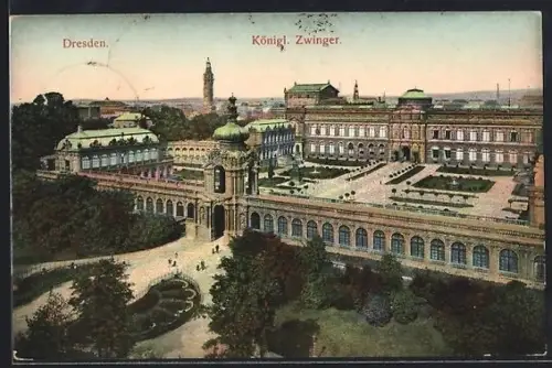 AK Dresden, Königlicher Zwinger