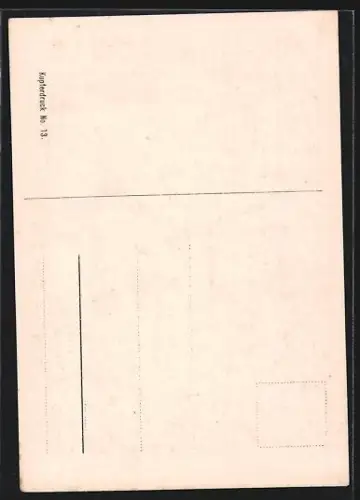 Künstler-AK Alt-Frankfurt, Im Rebstock