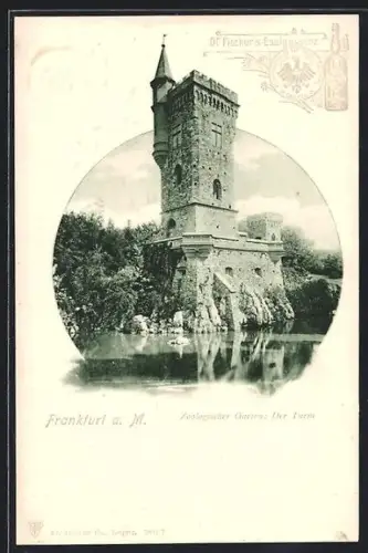 AK Frankfurt-Ostend, Zoologischer Garten, Der Turm