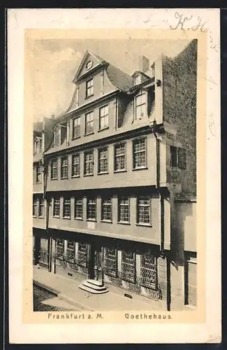 AK Alt-Frankfurt, Goethehaus