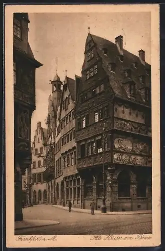 AK Alt-Frankfurt, Alte Häuser am Römer