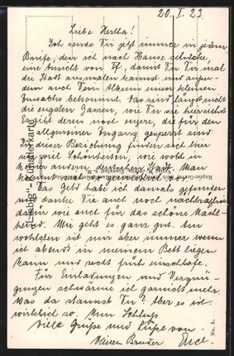 Künstler-AK Alt-Frankfurt, Rapunzelgässchen