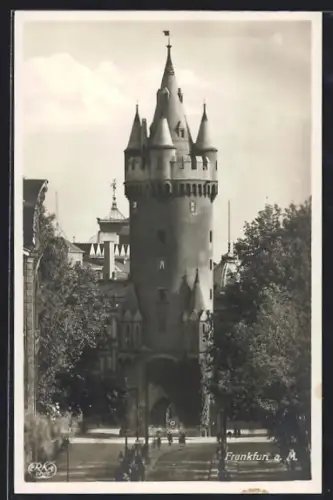 AK Frankfurt a. M., Eschenheimer Turm
