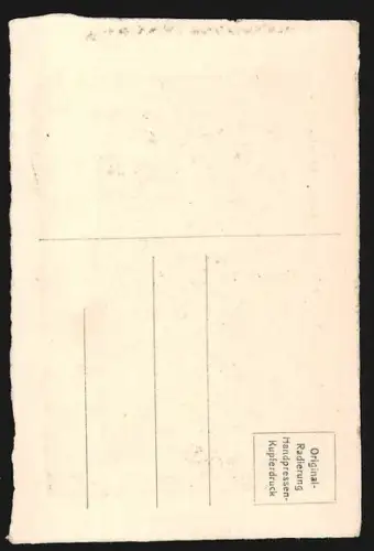 Künstler-AK Rudelsburg, Bismarck-Denkmal