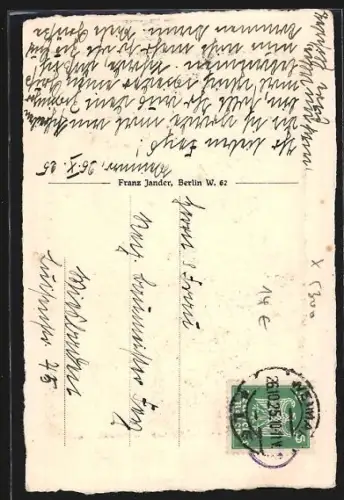 Künstler-AK Weimar / Thüringen, Tor und Turm