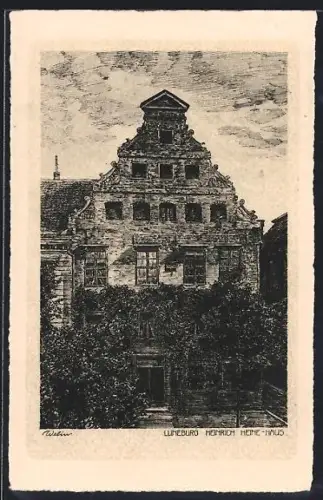 Künstler-AK Lüneburg, Heinrich Heine-Haus
