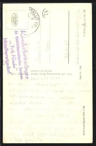 AK Herrnhut, Völkerkunde-Museum