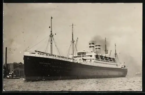 AK Dampfer Deutschland der HAPAG, Passagierschiff