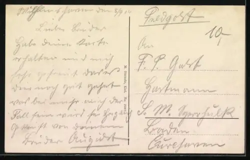 AK Durchbruchsmanöver der Torpedoboote