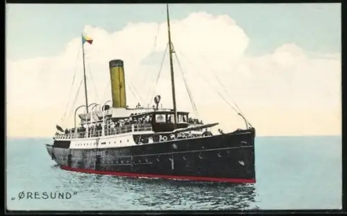 AK Passagierschiff Öresund mit langsamer Fahrt