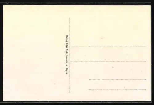 AK Schwedisches Eisenbahn-Fährschiff Konung Gustaf V, einfahrender Zug