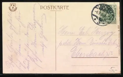 AK Loschwitz, Elbedampfer Karlsbad vor der Bergschwebebahn Loschwitzhöhe