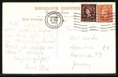 AK Passagierschiff S. S. Arnhem der British Railways