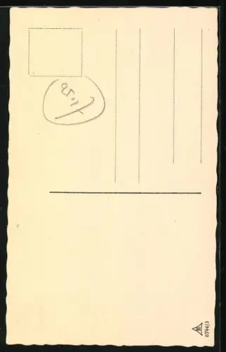 AK Katzenkind mit dichtem Fell, Portrait