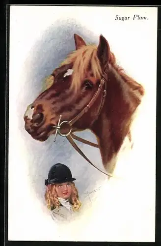 AK Sugar Plum, Kleine Reiterin und Reitpferd