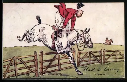 AK Reiter springt über ein Hindernis