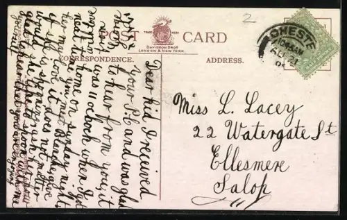 Künstler-AK Tom Browne: Misstrauische Kinder beobachten ein Paar