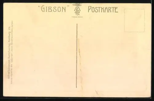 Künstler-AK Charles Dana Gibson: Drillinge sind mit demselben Mann verlobt