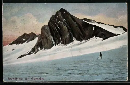 AK Scesaplana mit Gletscher
