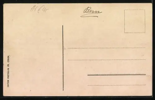 AK Bergsteiger-Gruppe auf dem Gr. Aletschgletscher Concordiaplatz