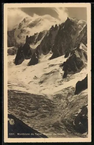 AK Glacier du Géant, Montblanc du Tacul