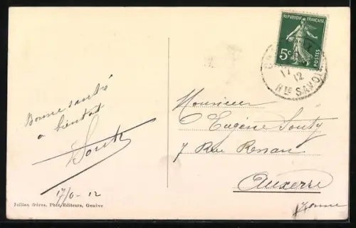 AK Chamonix, Mer de Glace et gare du Montenvers