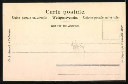 AK Der Morteratschgletscher von Chünetta gesehen