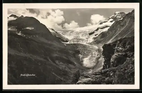 AK Palü-Gletscher, Panorama vom Gletscher