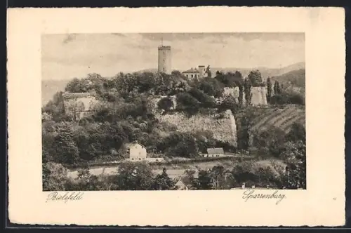 AK Bielefeld, Sparrenburg mit Umgebung