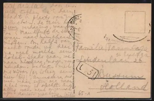 AK Darmstadt, Hauptbahnhof, Strassenbahn