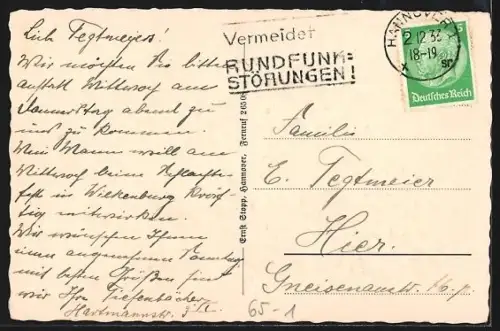 AK Hannover, Hauptbahnhof, Ansicht mit Brunnen