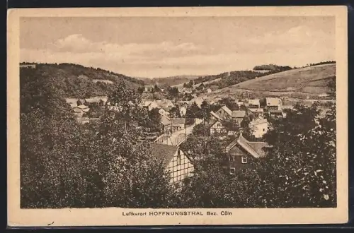 AK Hoffnungsthal /Cöln, Totalansicht aus der Vogelschau