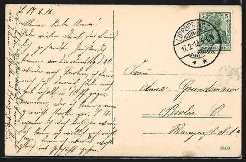 AK Bad Lippspringe, Kurbad, Totalansicht