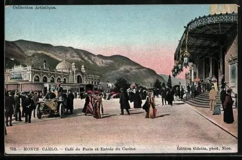AK Monte-Carlo, Cafe de Paris et Entree du Casino