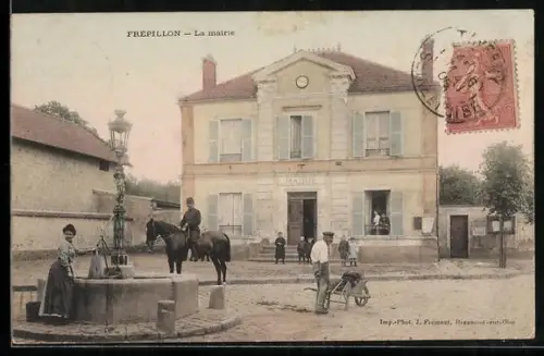 AK Frépillon, La mairie