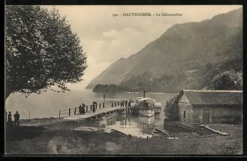 AK Hautecombe, le Débarcadére