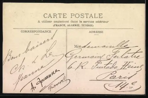 AK Chamonix, Rue Nationale et le Mt. Blanc, Cafe Restaurant de la Poste, Pension-Hotel de l`Europe