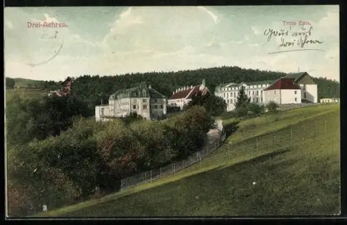 AK Drei-Aehren / Trois Epis, Teilansicht der Ortschaft