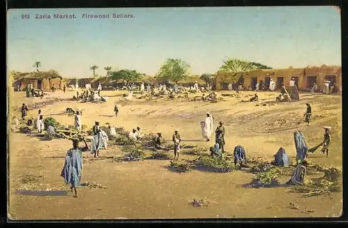 AK Zaria, Market, Firewood Sellers