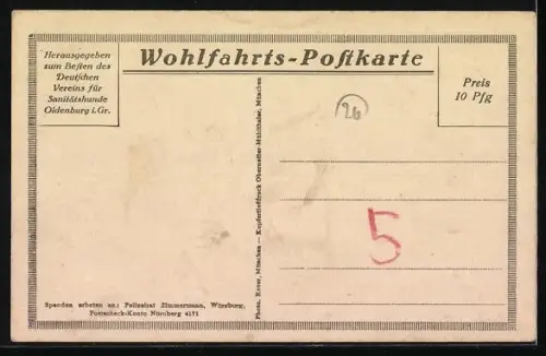 AK Sanitätshund Troll stützt den aufgespürten Verwundeten